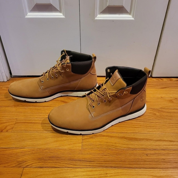 Timberland Men\'s Light Brown Leather Boots main image 6